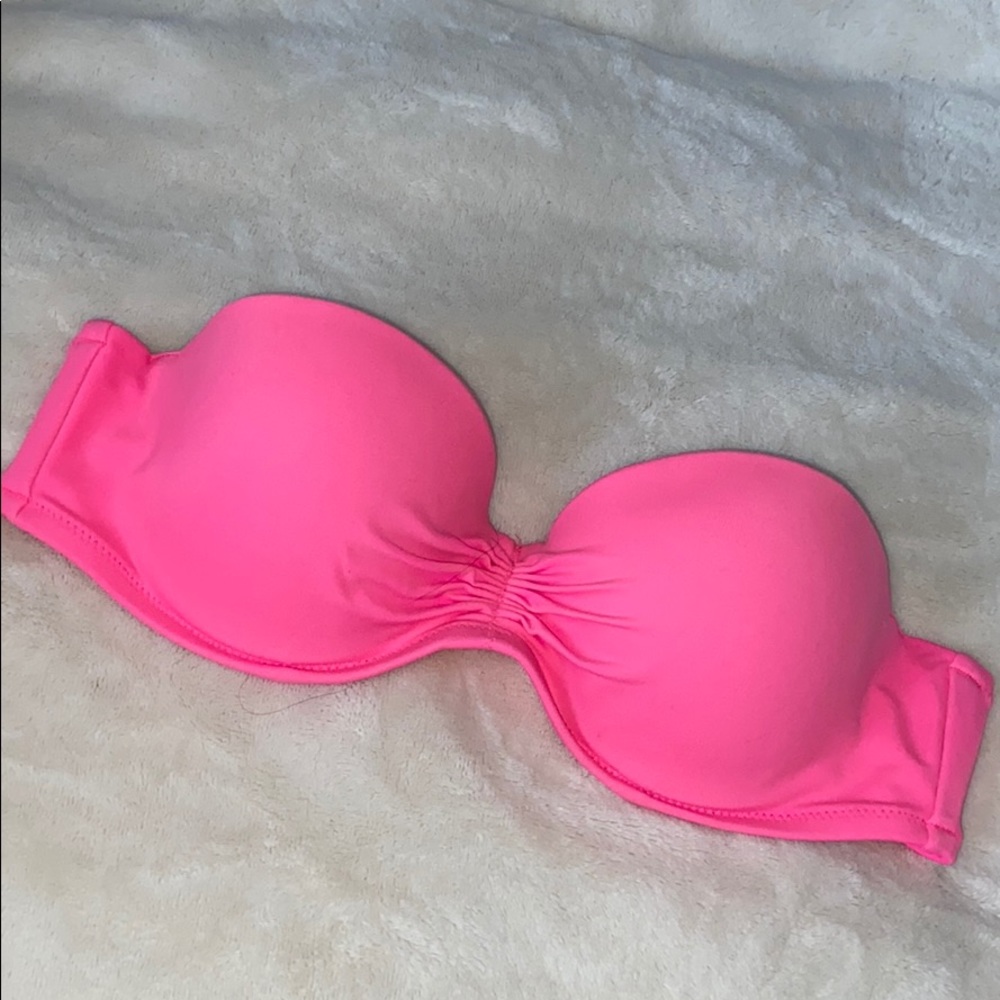 Victoria’s Secret hot pink bikini top